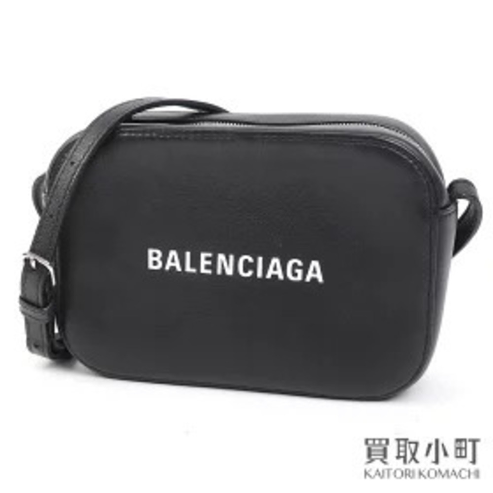 Balenciaga Camera Bag Black Calfskin Crossbody Clutch Sling